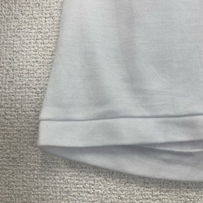 古着 used　Douth Boy　半袖プリントTシャツ　シングルステッチ　クルーネック　ヴィンテージ　白　ホワイト　Lサイズ