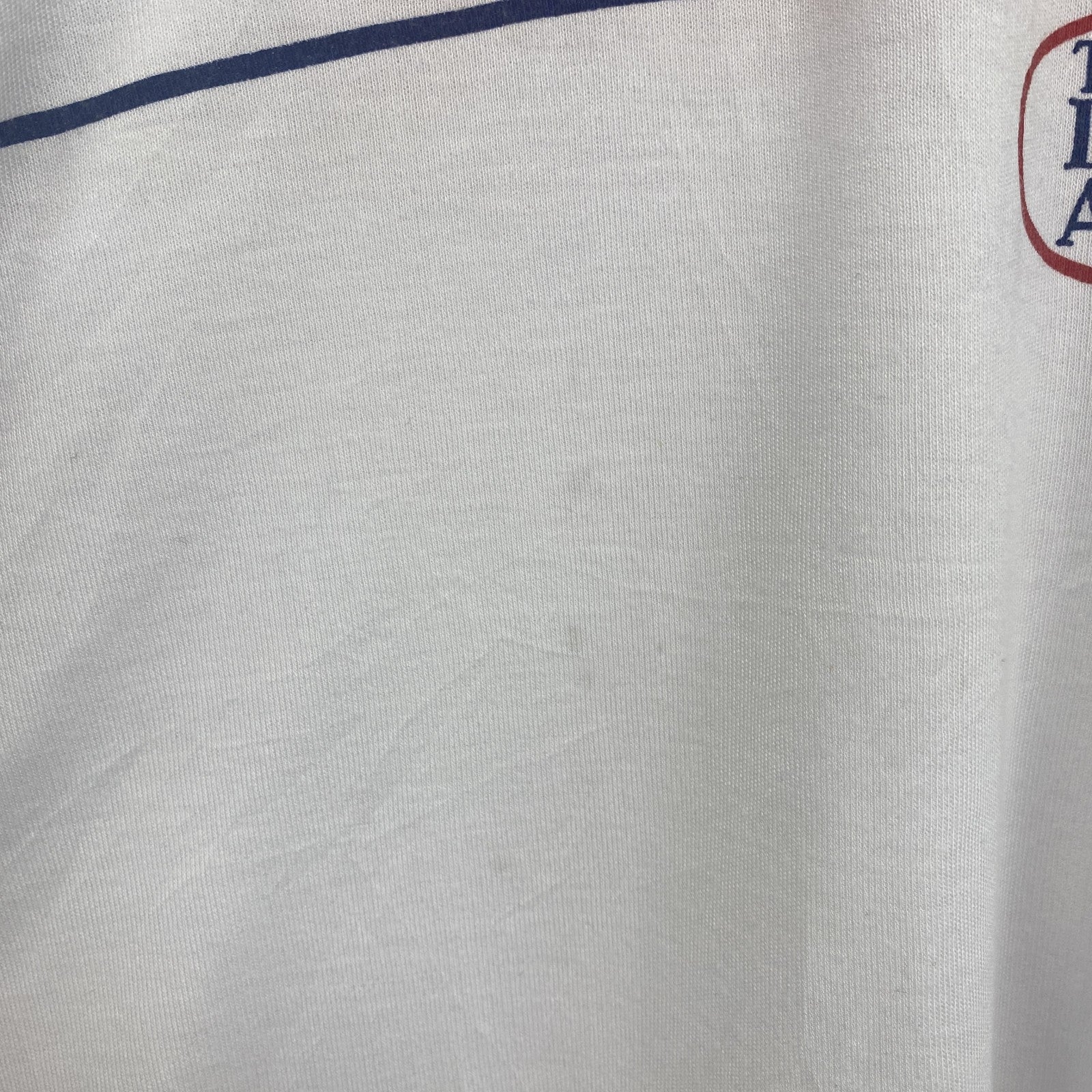 古着 used　Douth Boy　半袖プリントTシャツ　シングルステッチ　クルーネック　ヴィンテージ　白　ホワイト　Lサイズ