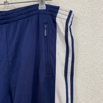 90s　adidas　アディダス　アディブレイクトラックパンツ　トレフォイルロゴ　ヴィンテージ　紺　ネイビー　Mサイズ