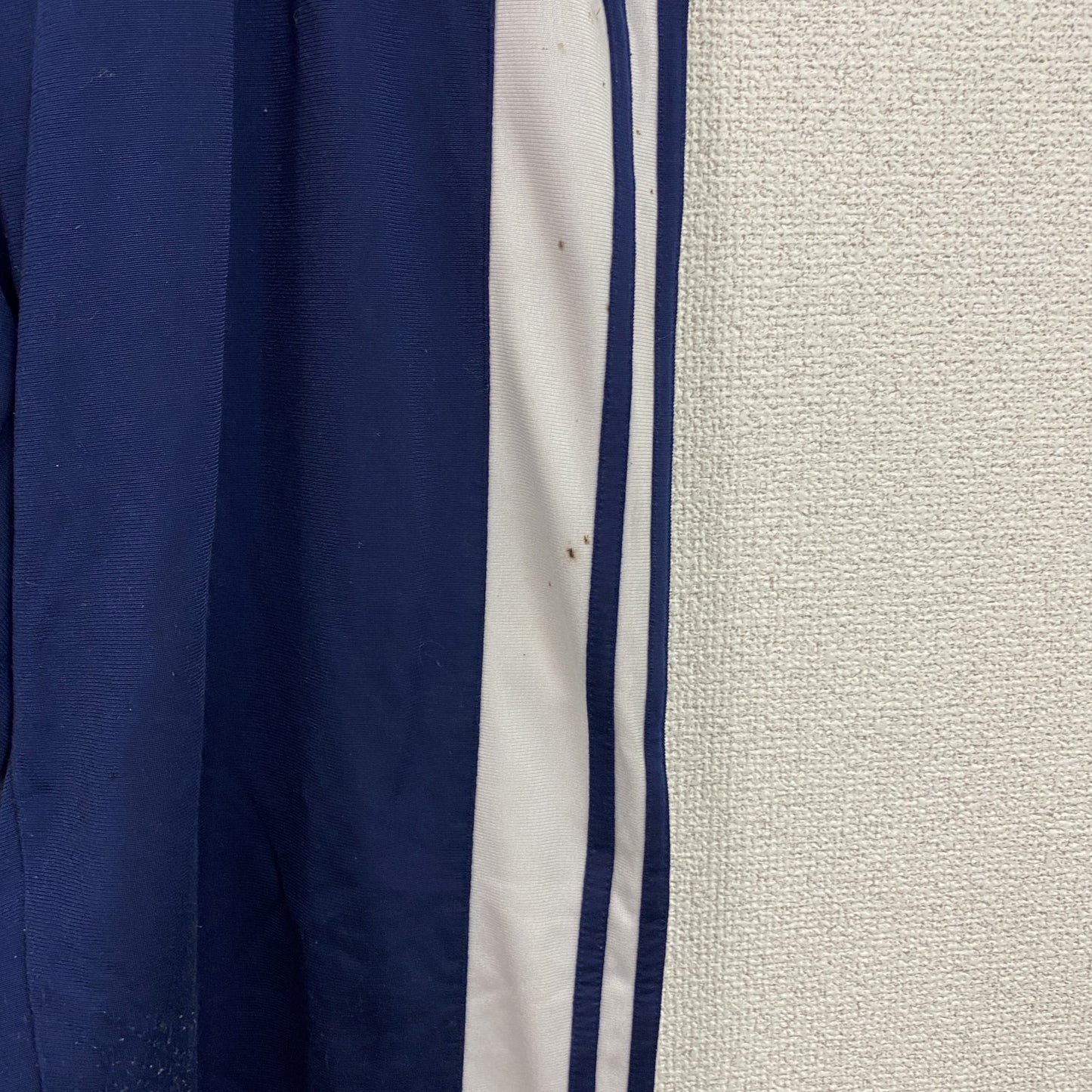 90s　adidas　アディダス　アディブレイクトラックパンツ　トレフォイルロゴ　ヴィンテージ　紺　ネイビー　Mサイズ