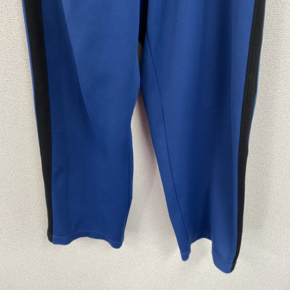 90s　NIKE　ナイキ　ジャージストレートパンツ　トラックパンツ/ジャージ　スウッシュ　青　ブルー　XLサイズ