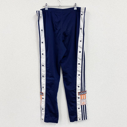 90s　adidas　アディダス　アディブレイクトラックパンツ　トレフォイルロゴ　ヴィンテージ　紺　ネイビー　Mサイズ