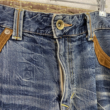 EDWIN 　エドウィン　464XVS　デニムパンツ/ジーンズ　縦落ち　鬼ヒゲ　ジップフライ　インディゴ　36サイズ