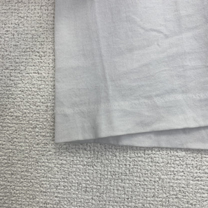 古着 used　半袖アニマルプリントTシャツ　シングルステッチ　クルーネック　ヴィンテージ　犬　ボストンテリア　白　ホワイト