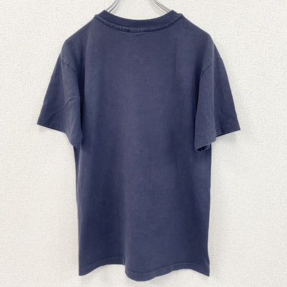古着 used　anvil アンヴィル　半袖プリントTシャツ　90s　シングルステッチ　馬　ネイビー　クルーネック　Mサイズ