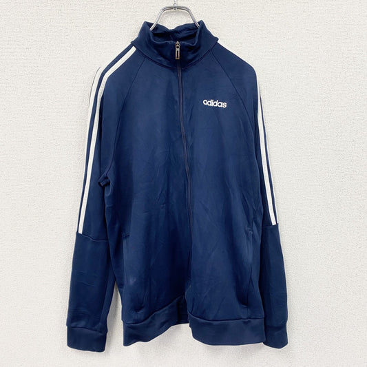Adidas　アディダス　トラックジャケット/ジャージ　紺　ネイビー　Oサイズ