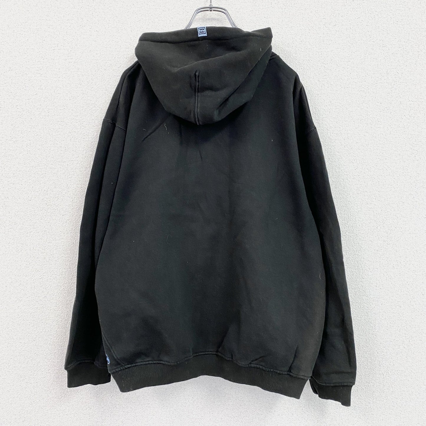 BILLABONG　ビラボン　フルジップスウェットパーカー/フーディー　黒　ブラック　Mサイズ