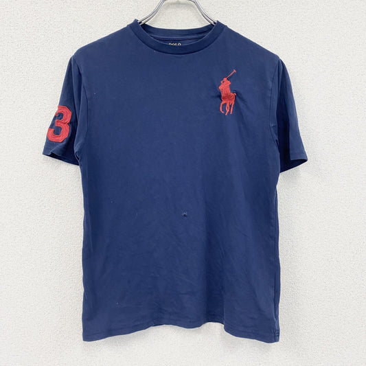 POLO RALPH LAUREN　ラルフローレン　半袖Tシャツ　ロゴ刺繡　紺　ネイビー　160サイズ
