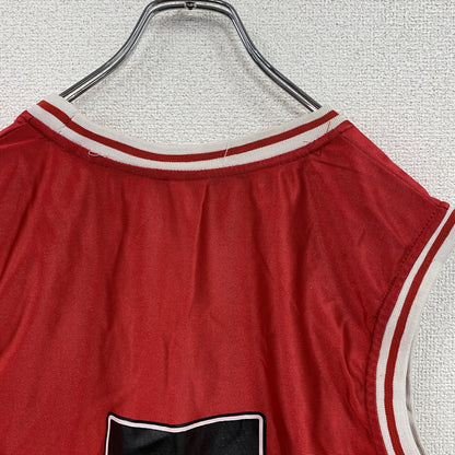 SLAM DUNK　スラムダンク　湘北高校ユニフォーム　タンクトップ/ノースリーブ　赤　レッド　XLサイズ