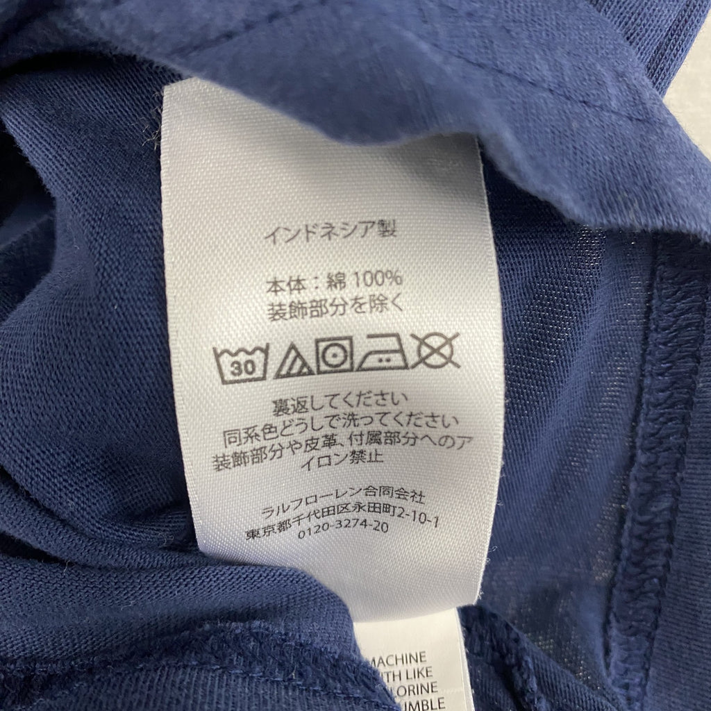 POLO RALPH LAUREN　ラルフローレン　半袖Tシャツ　ロゴ刺繡　紺　ネイビー　160サイズ