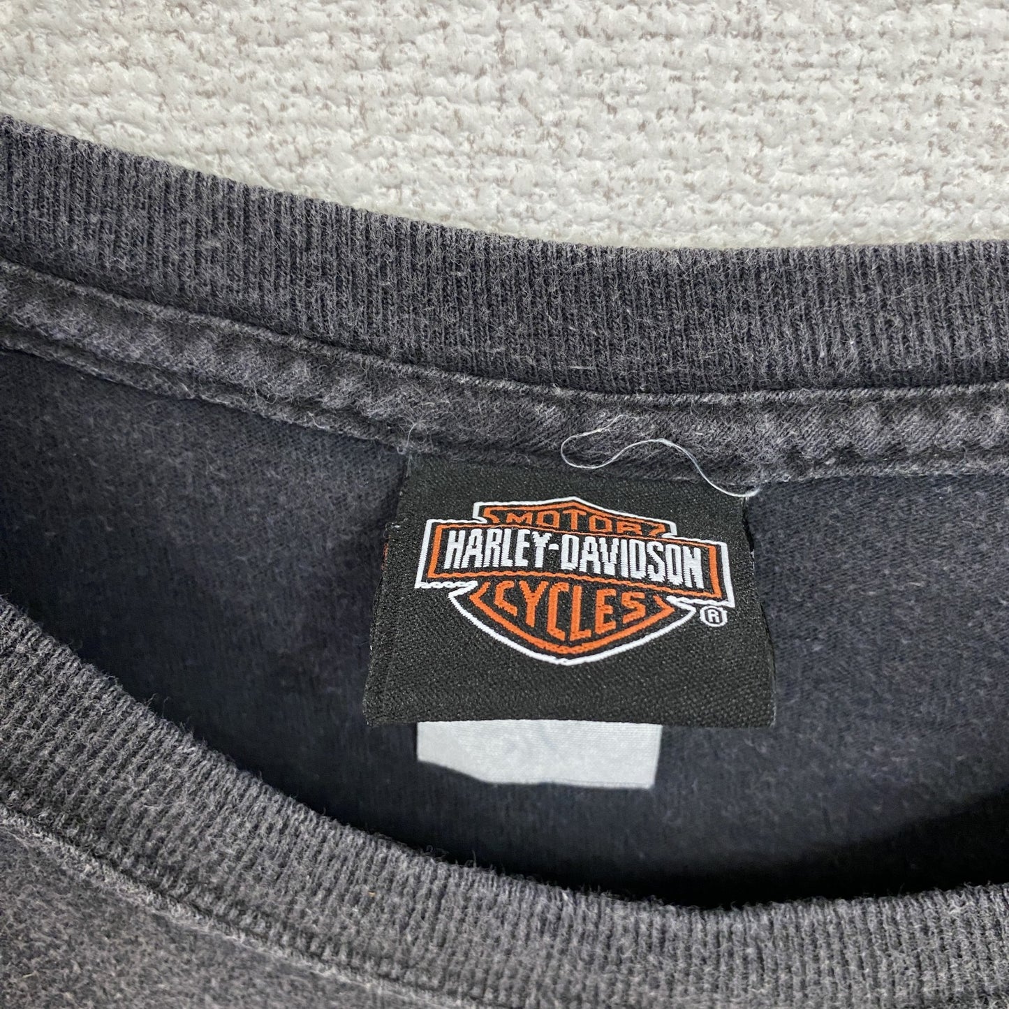 ～00s　HARLEY DAVIDSON　ハーレーダビッドソン　半袖Tシャツ　ヴィンテージ　黒　ブラック　