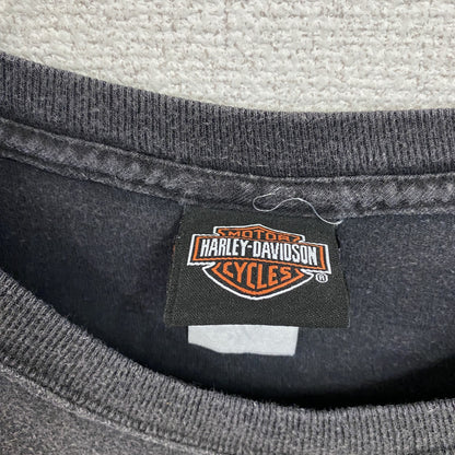～00s　HARLEY DAVIDSON　ハーレーダビッドソン　半袖Tシャツ　ヴィンテージ　黒　ブラック　