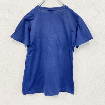 ～90s　SECO　半袖プリントTシャツ　Wilson　シングルステッチ　デカロゴ　ヴィンテージ　青　ブルー　Sサイズ