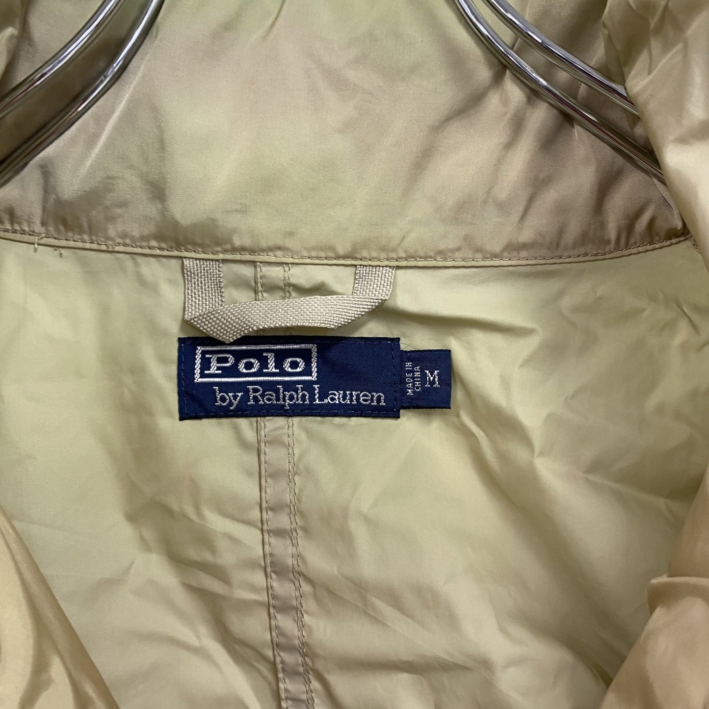 Polo by Ralph Lauren　ラルフローレン　マウンテンパーカー　比翼仕立て　黄色　イエロー　Mサイズ