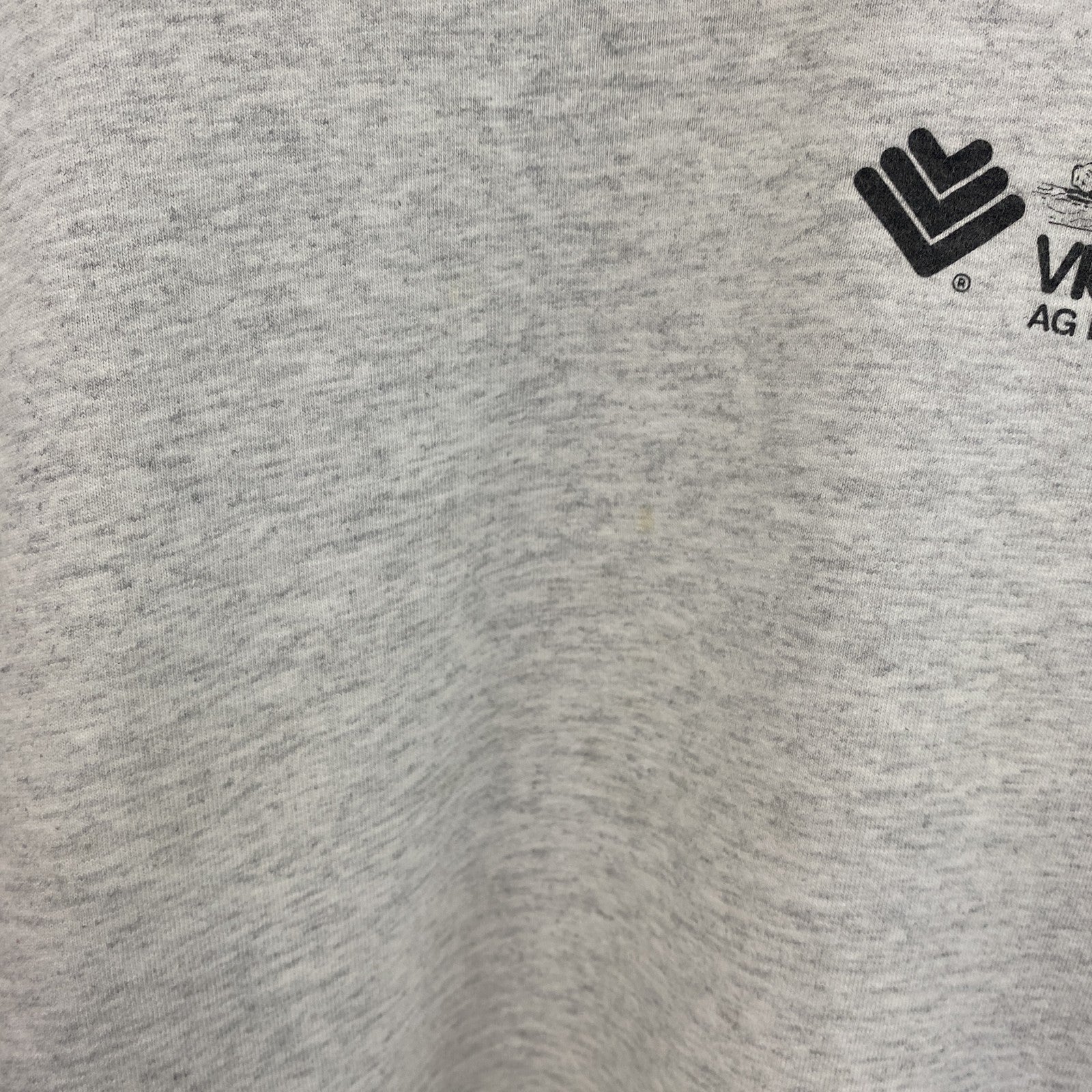 古着 used　K-PRODUCTS　半袖プリントTシャツ　シングルステッチ　90s　カジュアル　グレー　クルーネック　XLサイズ