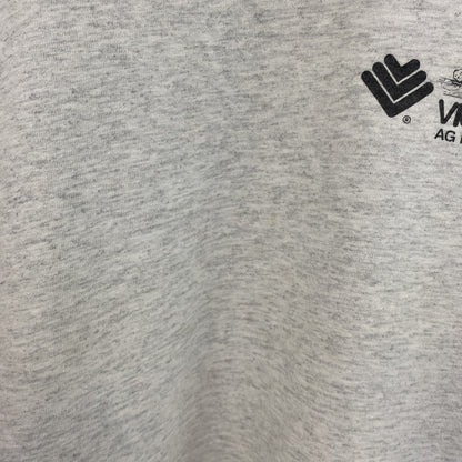 古着 used　K-PRODUCTS　半袖プリントTシャツ　シングルステッチ　90s　カジュアル　グレー　クルーネック　XLサイズ