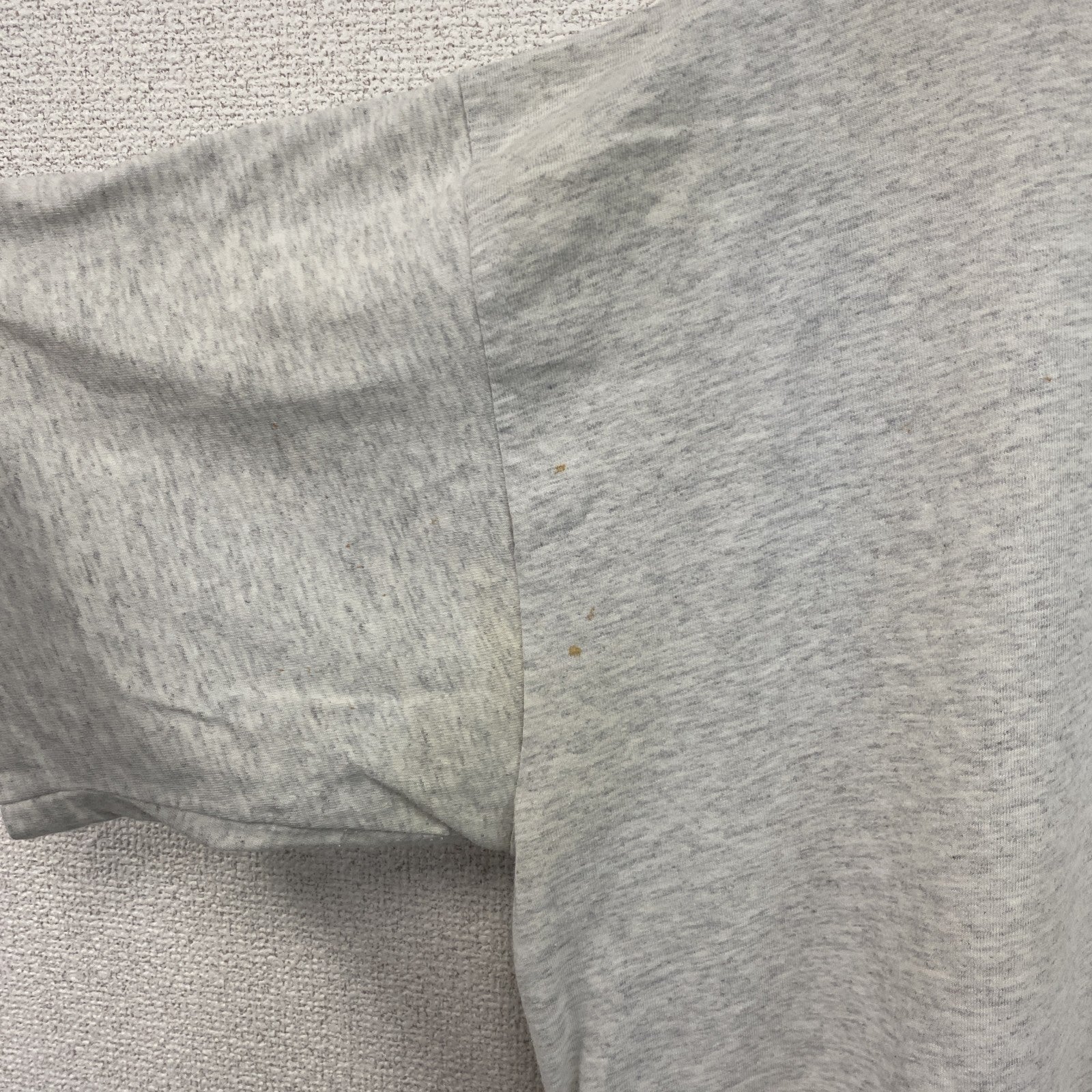 古着 used　K-PRODUCTS　半袖プリントTシャツ　シングルステッチ　90s　カジュアル　グレー　クルーネック　XLサイズ
