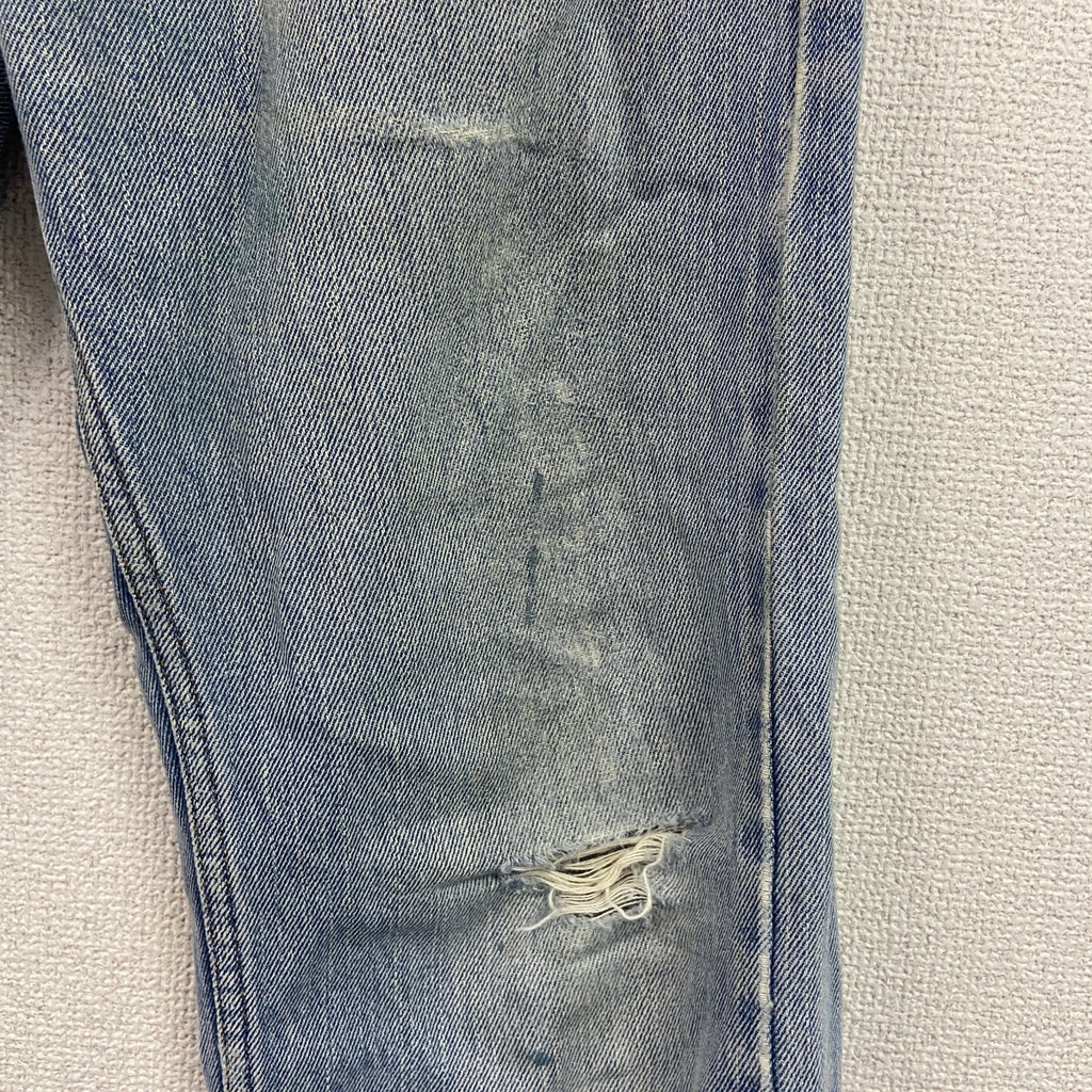 Levi's　リーバイス　505　デニムパンツ/ダメージジーンズ　ジップフライ　インディゴ　W32サイズ