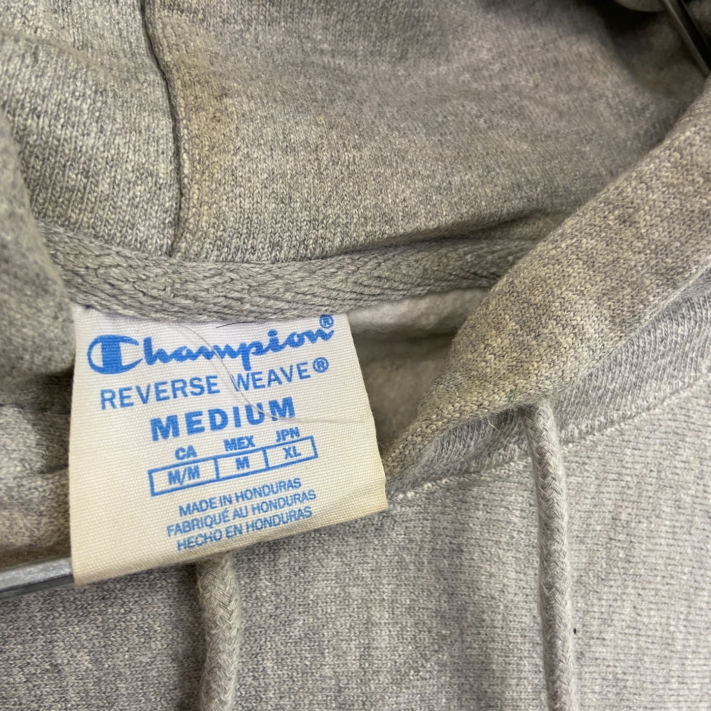 Champion　チャンピオン　リバースウィーブ　スウェットパーカー/フーディー　灰色　グレー　Mサイズ