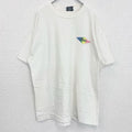 古着 used　Hobie　半袖プリントTシャツ　レトロ　シングルステッチ　クルーネック　ヴィンテージ　白　ホワイト　XLサイズ