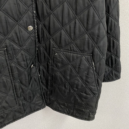 Salvatore Ferragamo　サルヴァトーレフェラガモ　キルティングジャケット　中綿入り　黒　ブラック　Mサイズ