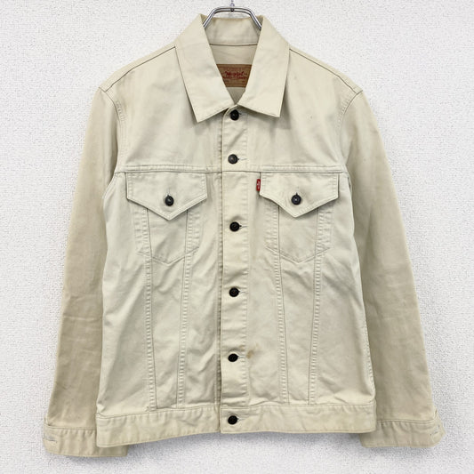 00s　Levi’ｓ　リーバイス　4thタイプ　ピケジャケット　ヴィンテージ　オフホワイト　アイボリー　Lサイズ