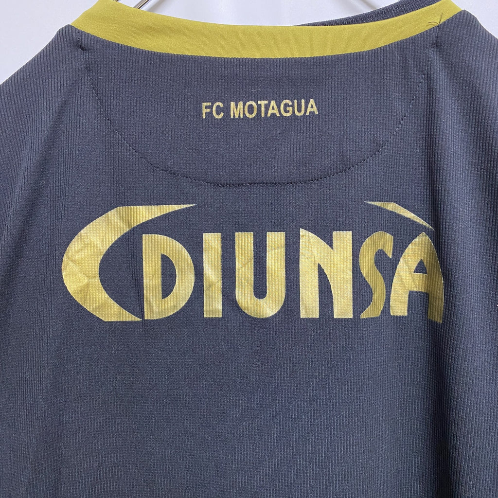 古着 used　半袖サッカーゲームシャツ　pepsi　FCMOTAGUA　黒　ブラック　春夏服　ビッグシルエット　3XLサイズ