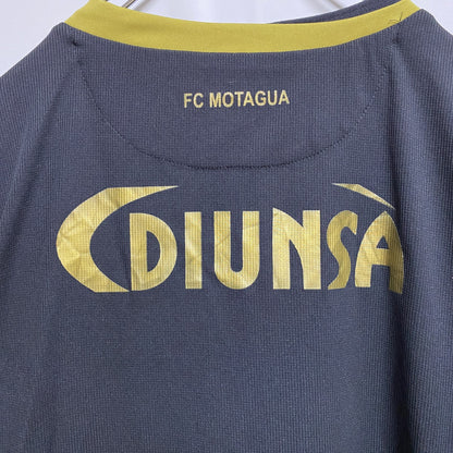 古着 used　半袖サッカーゲームシャツ　pepsi　FCMOTAGUA　黒　ブラック　春夏服　ビッグシルエット　3XLサイズ