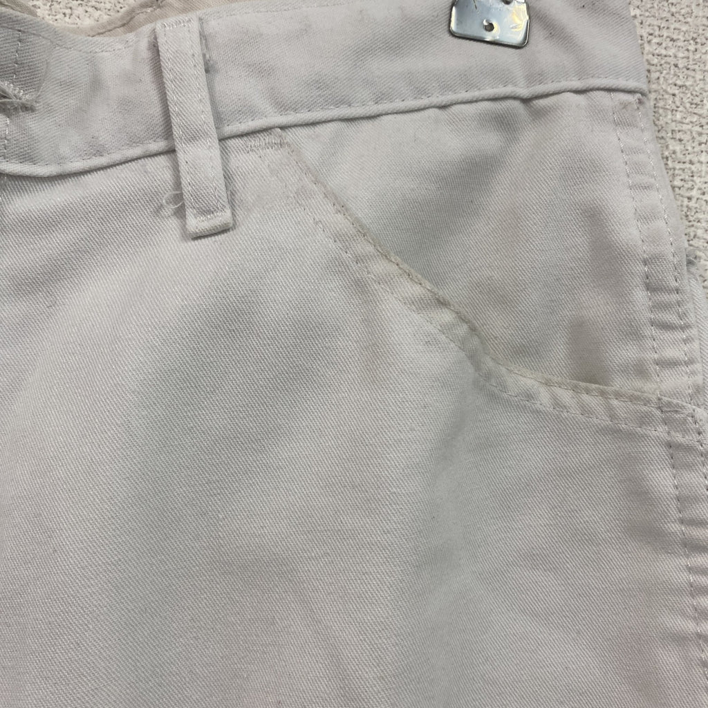 Dickies　ディッキーズ　デニムペインターパンツ/ジーンズ　ジップフライ　白　ホワイト　W30サイズ