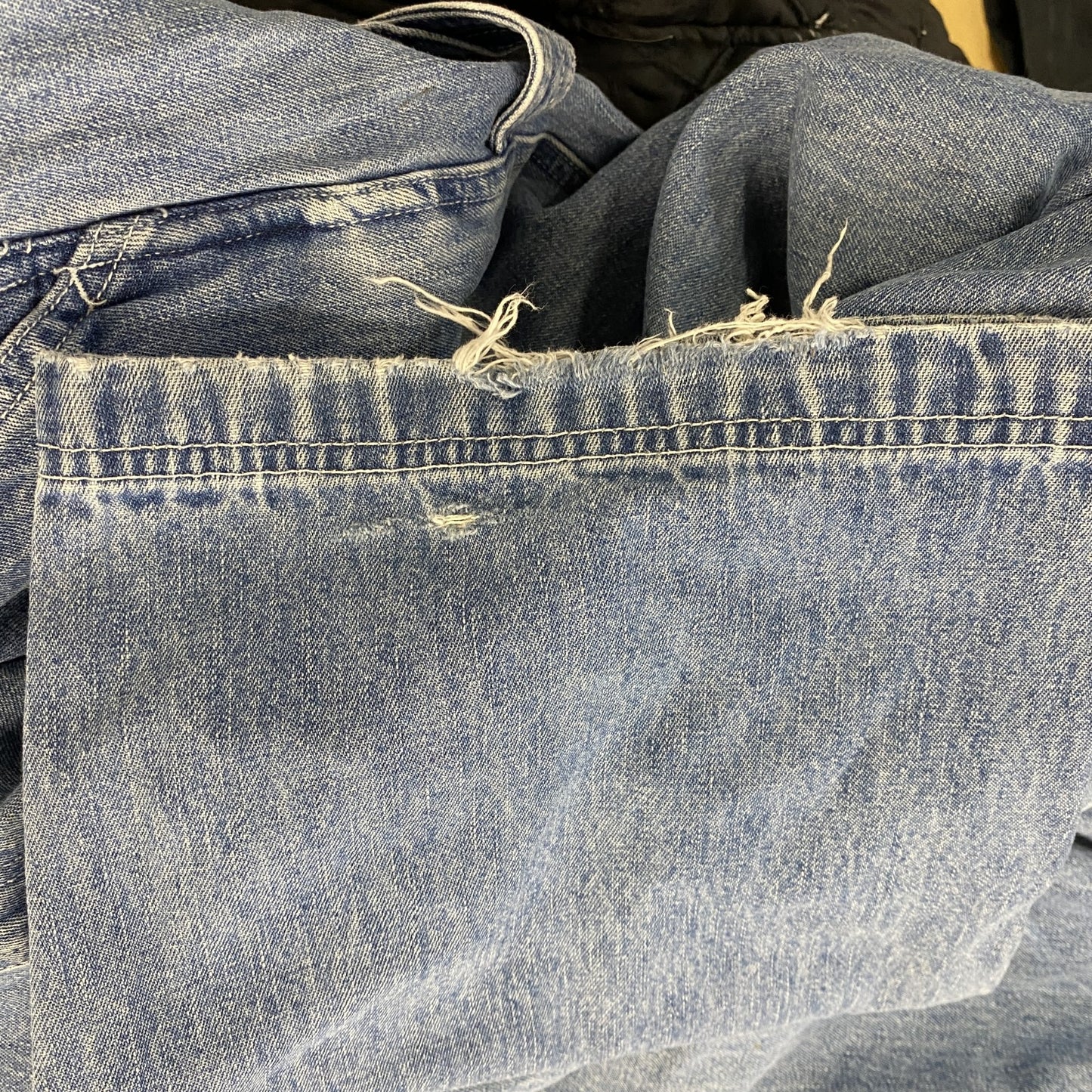 90s　ARIZONA Jeans Big Ring Denim　デニムオーバーオール/つなぎ　インディゴ 　XLサイズ　