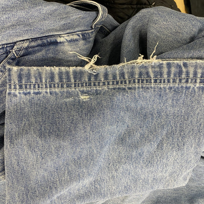 90s　ARIZONA Jeans Big Ring Denim　デニムオーバーオール/つなぎ　インディゴ 　XLサイズ　