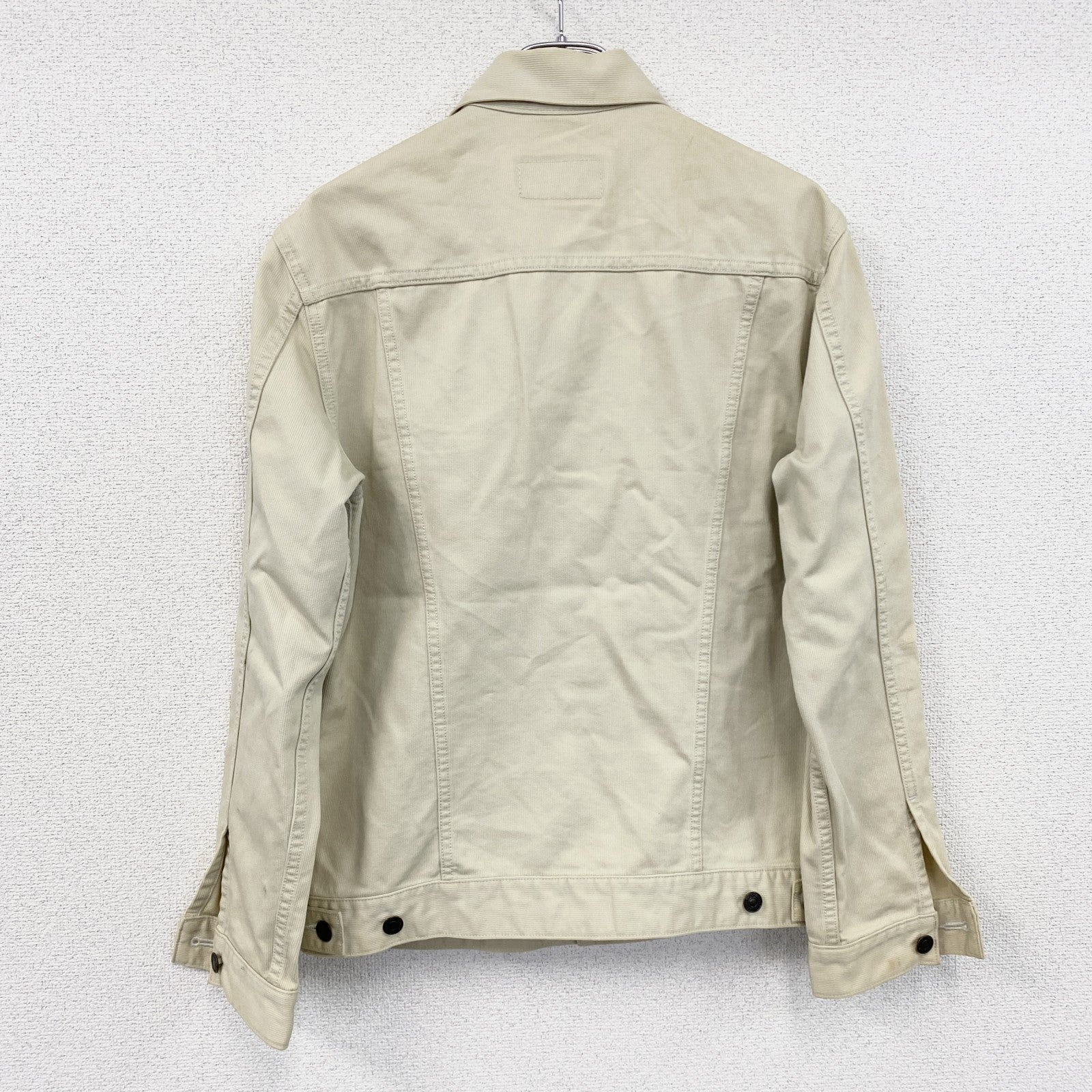 00s　Levi’ｓ　リーバイス　4thタイプ　ピケジャケット　ヴィンテージ　オフホワイト　アイボリー　Lサイズ