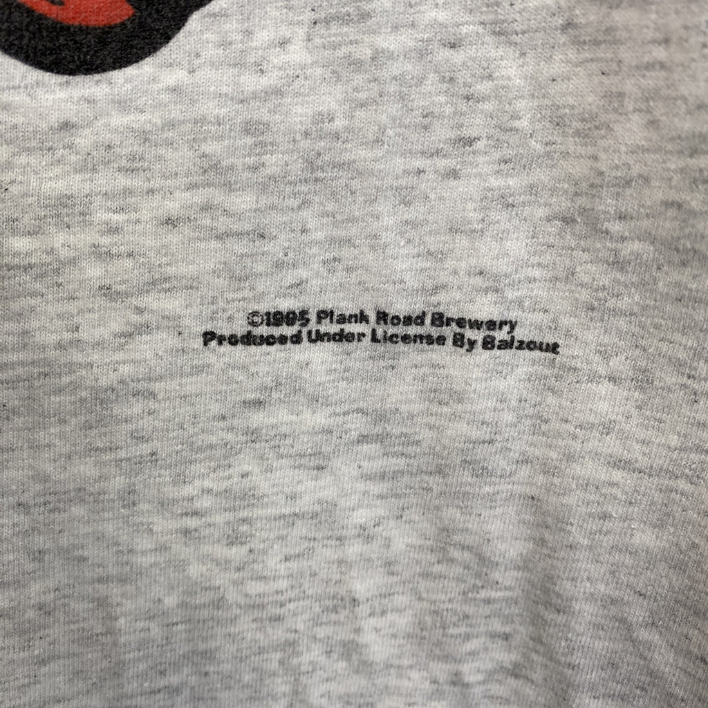 古着 used　90s　USA製　半袖プリントTシャツ　100%コットン　ブルドッグ　シングルステッチ　ヴィンテージ　Lサイズ
