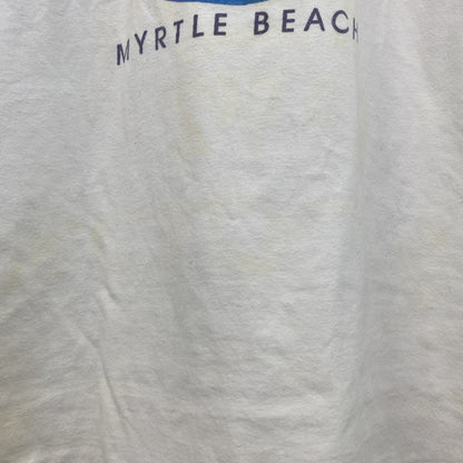 古着 used　90s　USA製　半袖プリントTシャツ　100%コットン　カジキマグロ　シングルステッチ　ヴィンテージ　Lサイズ