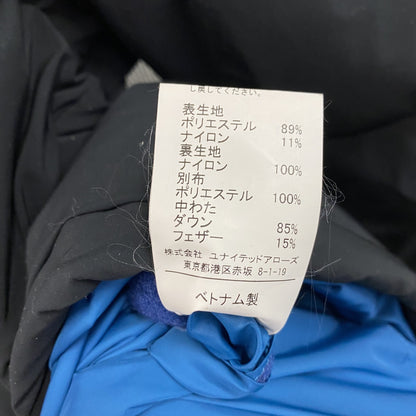 UNITED ARROWS　ユナイテッドアローズ　ダウンジャケット　ダウン85%　黒　ブラック　Mサイズ