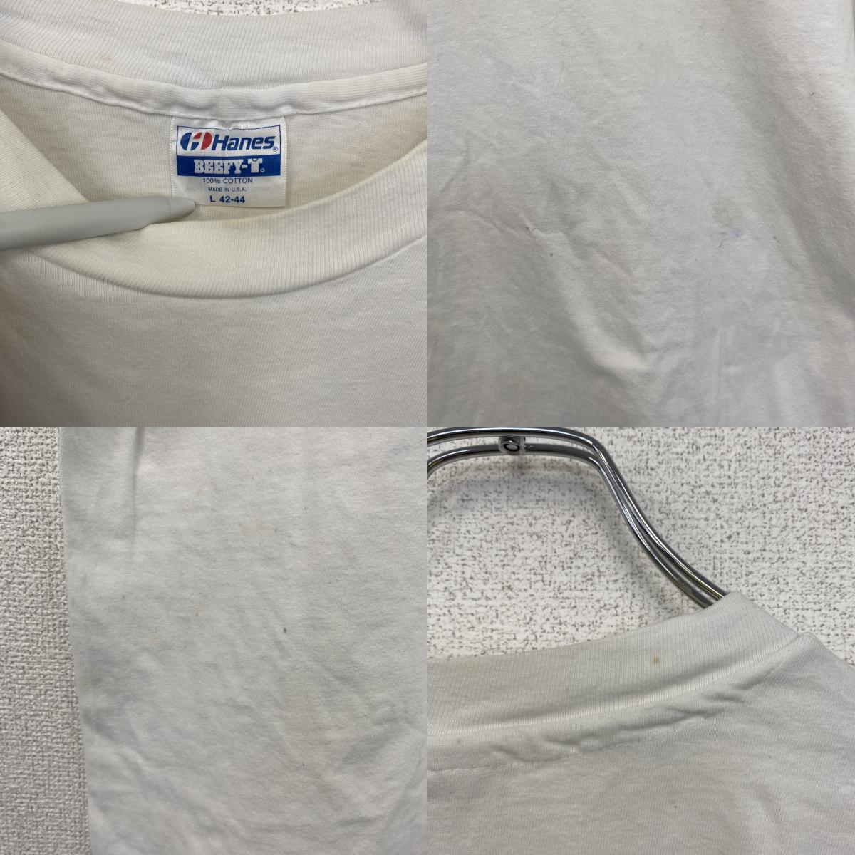 古着 used　90s　USA製　半袖プリントTシャツ　100%コットン　カジキマグロ　シングルステッチ　ヴィンテージ　Lサイズ
