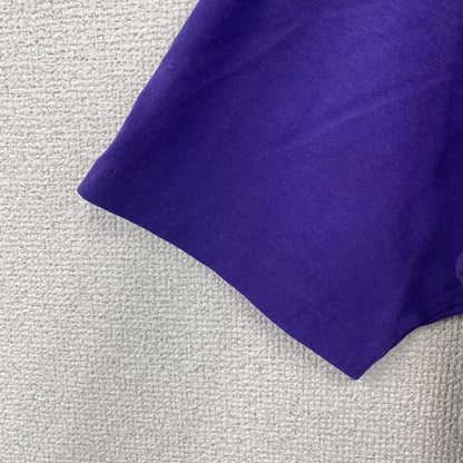 古着 used　90s　ヴィンテージ　半袖プリントTシャツ　紫　パープル　ハート　シングルステッチ　レトロデザイン