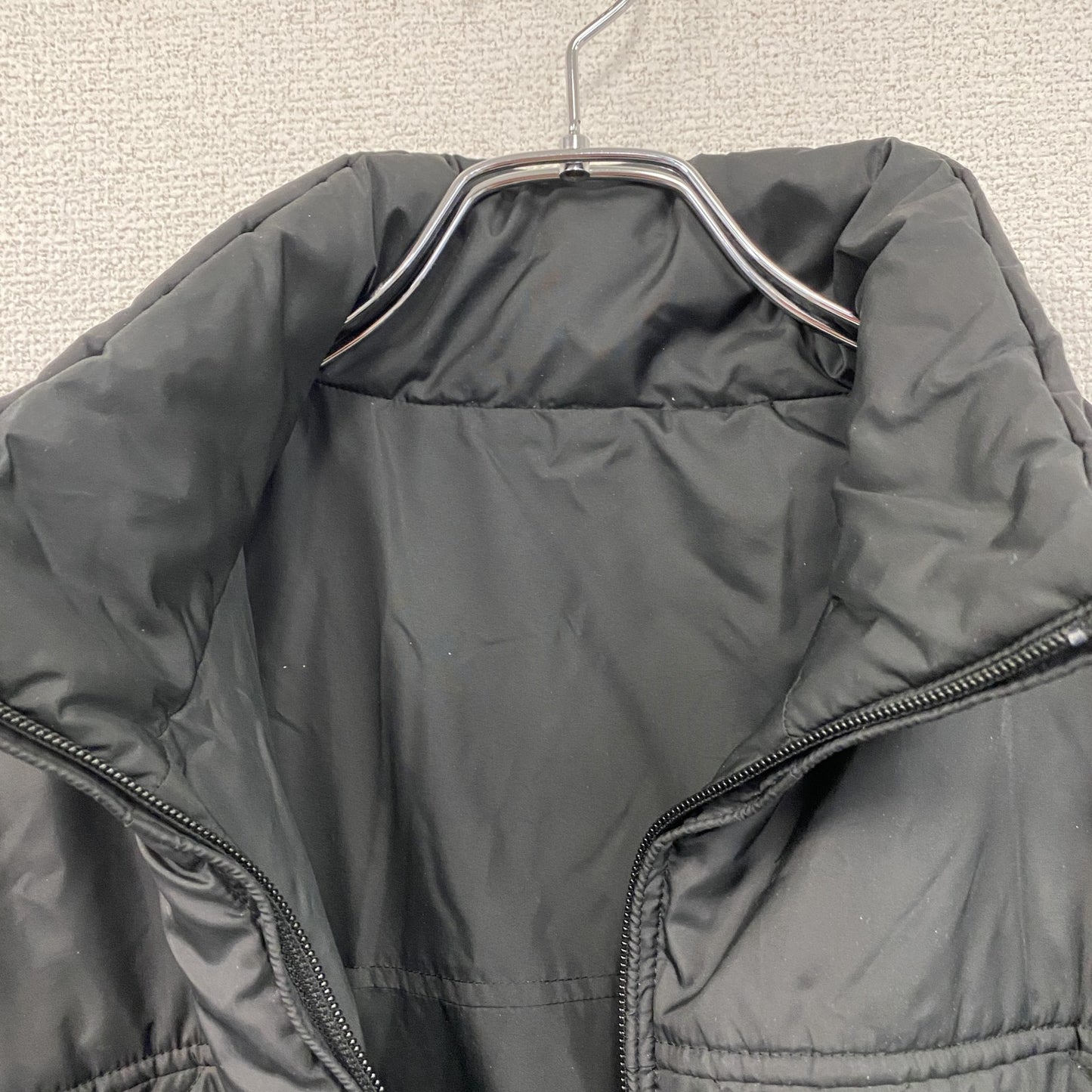 UNIQLO　ユニクロ　リバーシブルキルティングジャケット　黒　ブラック　Lサイズ