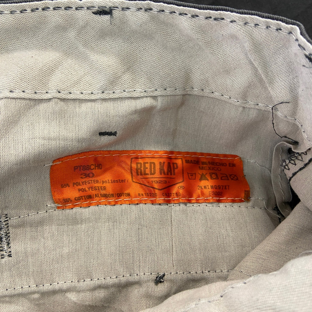 RED KAP　レッドキャップ　ワークパンツ　ジップフライ　ダークグレー　W30サイズ