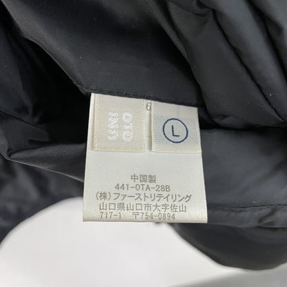 UNIQLO　ユニクロ　リバーシブルキルティングジャケット　黒　ブラック　Lサイズ