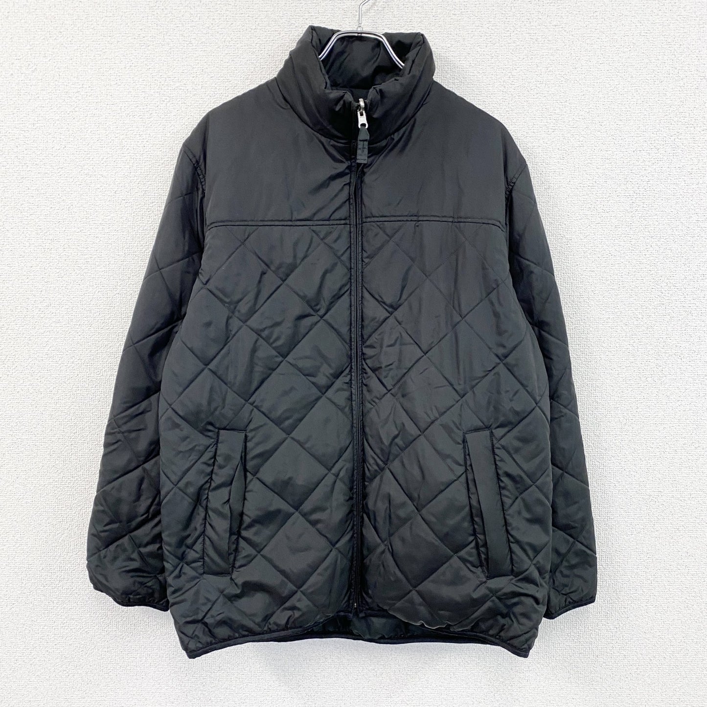 UNIQLO　ユニクロ　リバーシブルキルティングジャケット　黒　ブラック　Lサイズ