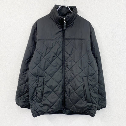 UNIQLO　ユニクロ　リバーシブルキルティングジャケット　黒　ブラック　Lサイズ