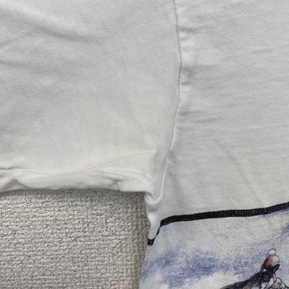 古着 used　ヴィンテージ　半袖プリントTシャツ　オニータ　スキー　USA製　100％コットン　シングルステッチ　Mサイズ