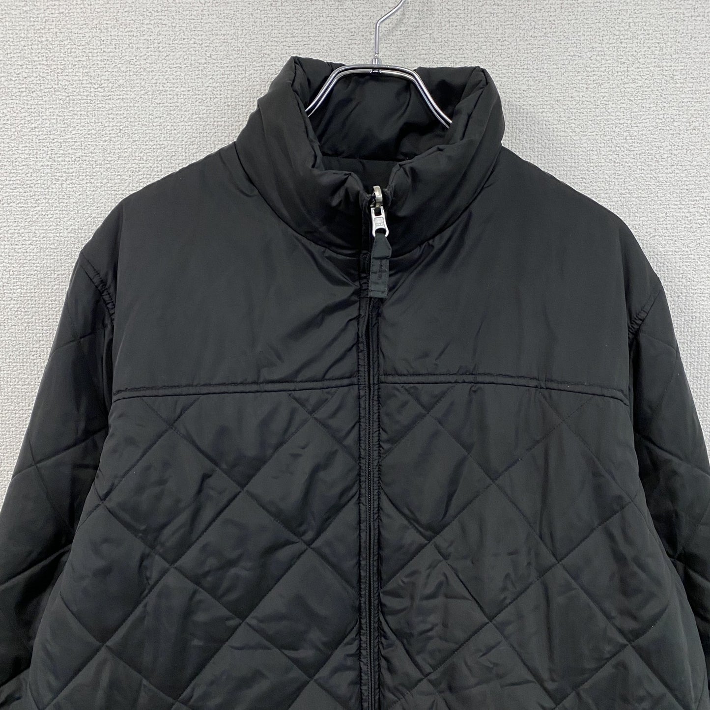 UNIQLO　ユニクロ　リバーシブルキルティングジャケット　黒　ブラック　Lサイズ