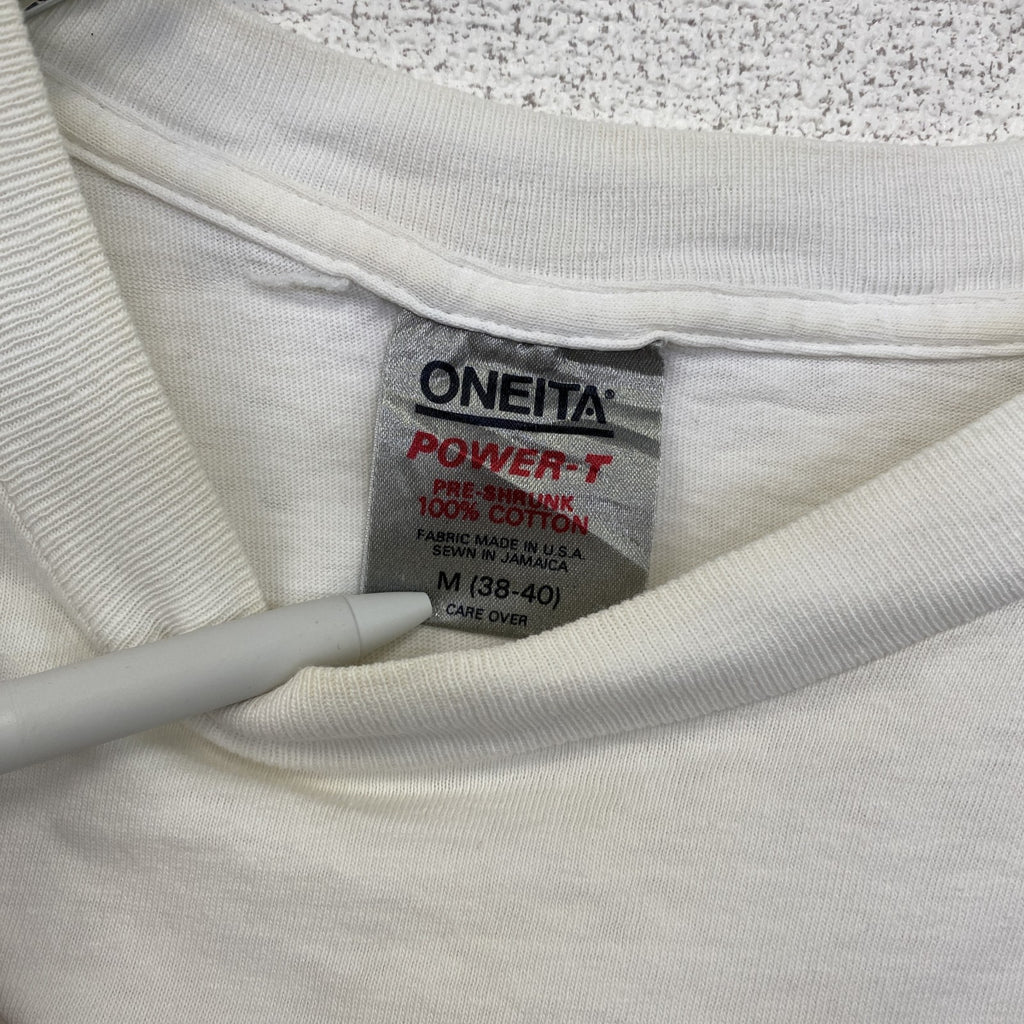 古着 used　ヴィンテージ　半袖プリントTシャツ　オニータ　スキー　USA製　100％コットン　シングルステッチ　Mサイズ