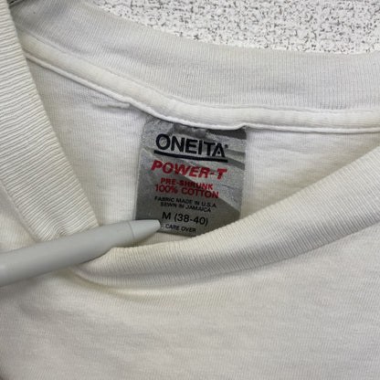 古着 used　ヴィンテージ　半袖プリントTシャツ　オニータ　スキー　USA製　100％コットン　シングルステッチ　Mサイズ