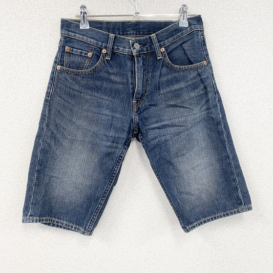 Levi’s　リーバイス　523　ハーフデニムパンツ/ショートパンツ　インディゴ　W28サイズ