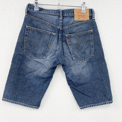 Levi’s　リーバイス　523　ハーフデニムパンツ/ショートパンツ　インディゴ　W28サイズ