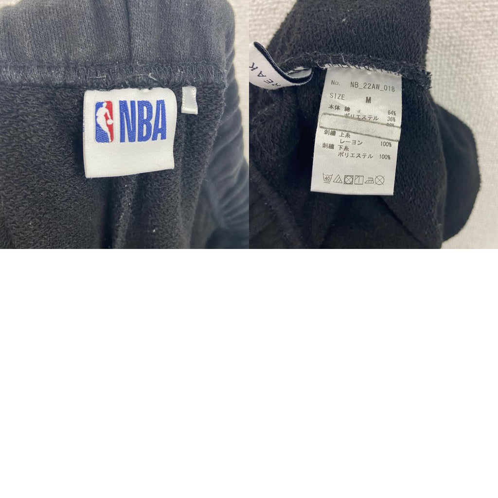 NBA　エヌビーエー　スウェットパンツ　黒　ブラック　M　サイズ