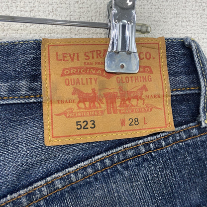 Levi’s　リーバイス　523　ハーフデニムパンツ/ショートパンツ　インディゴ　W28サイズ